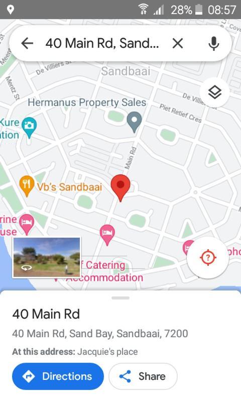 Self Catering Unit 6, Sandbaai Херманус Екстериор снимка